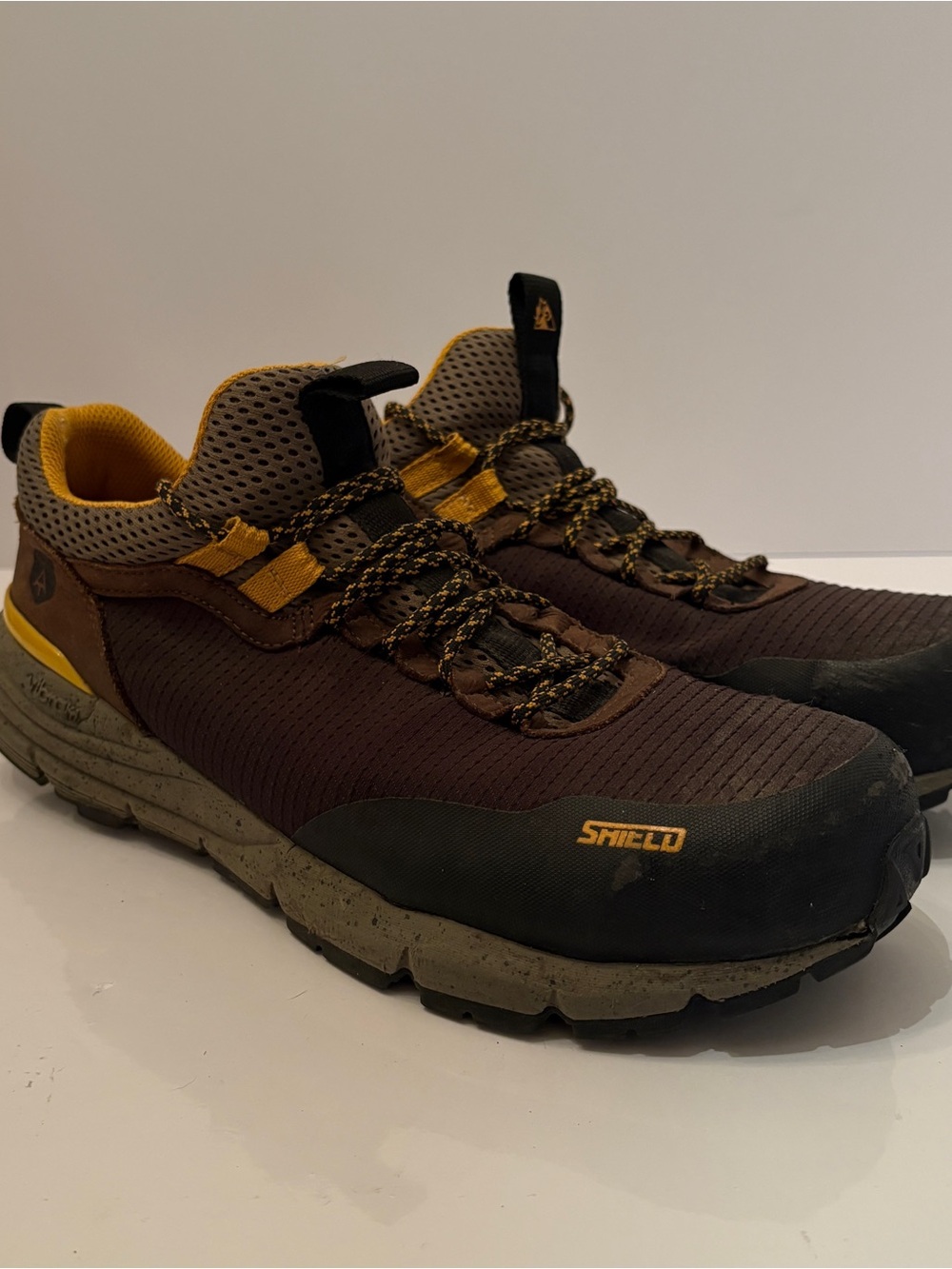Rocky Rugged AT Men’s Composite Safety Toe Work Sneakers Brown 10.5M RKK0341.